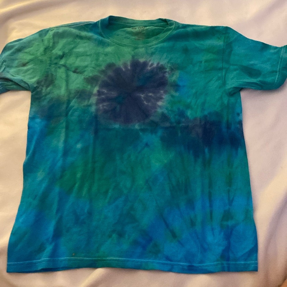 Cute tie dye cotton shirt